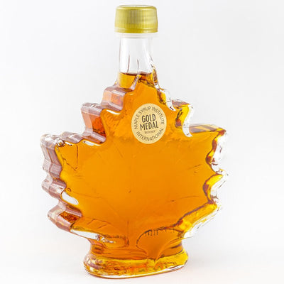Quebec's finest maple syrup bottle